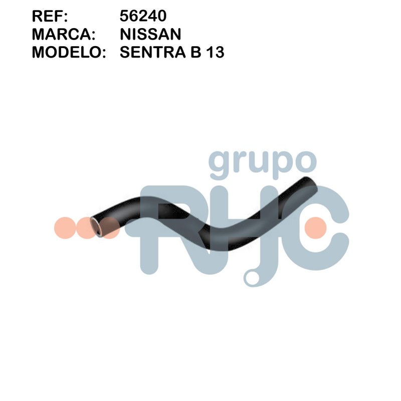 RADIADOR SUPERIOR SENTRA B13 1.6 GASOLINA