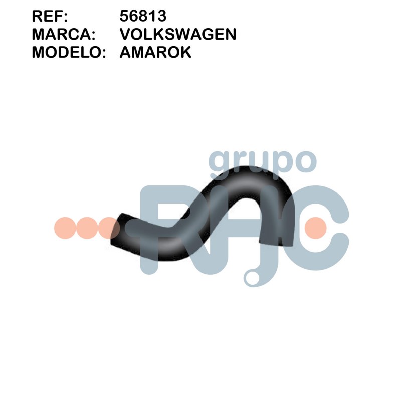 SALIDA INTERCOLER AMAROK 2.0