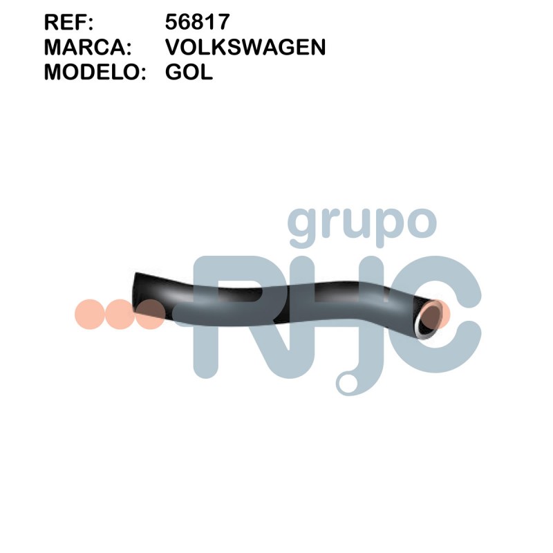 RADIADOR SUPERIOR VOLKSWAGEN GOL 1996/2002