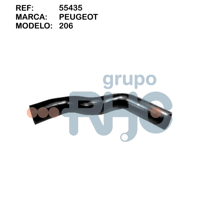 SUPERIOR RADIADOR PEUGEOT 206