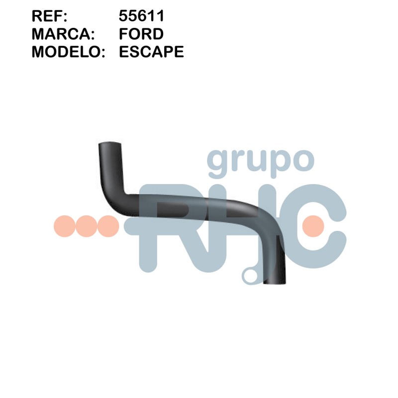 INFERIOR  RADIADOR ESCAPE 3.0 GASOLINA. V6