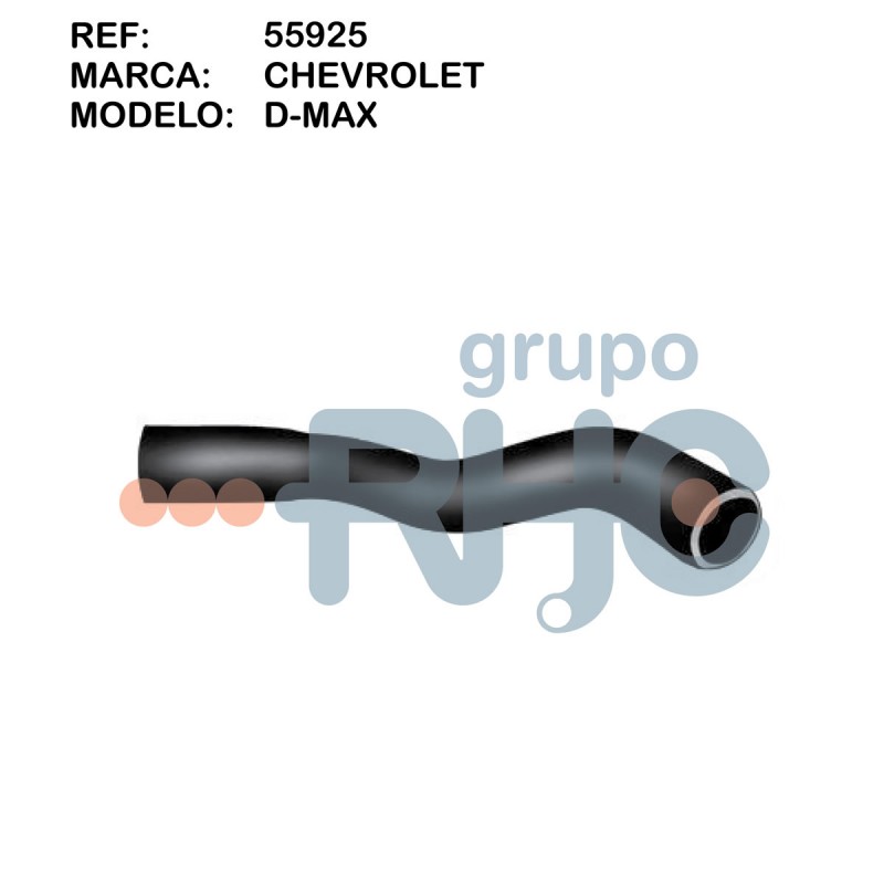 RADIADOR SUPERIOR D-MAX 2.4 DIESEL