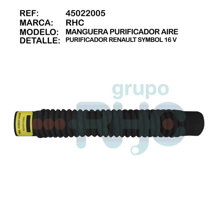 PURIFICADOR RENAULT SYMBOL 16 V